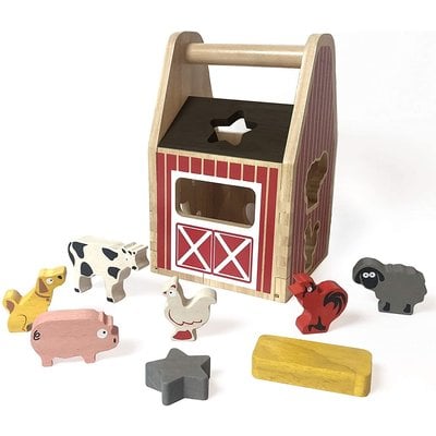 BEGIN AGAIN BARNYARD SHAPE SORTER