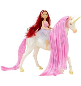 BREYER MAGICAL UNICORN & FANTASY RIDER