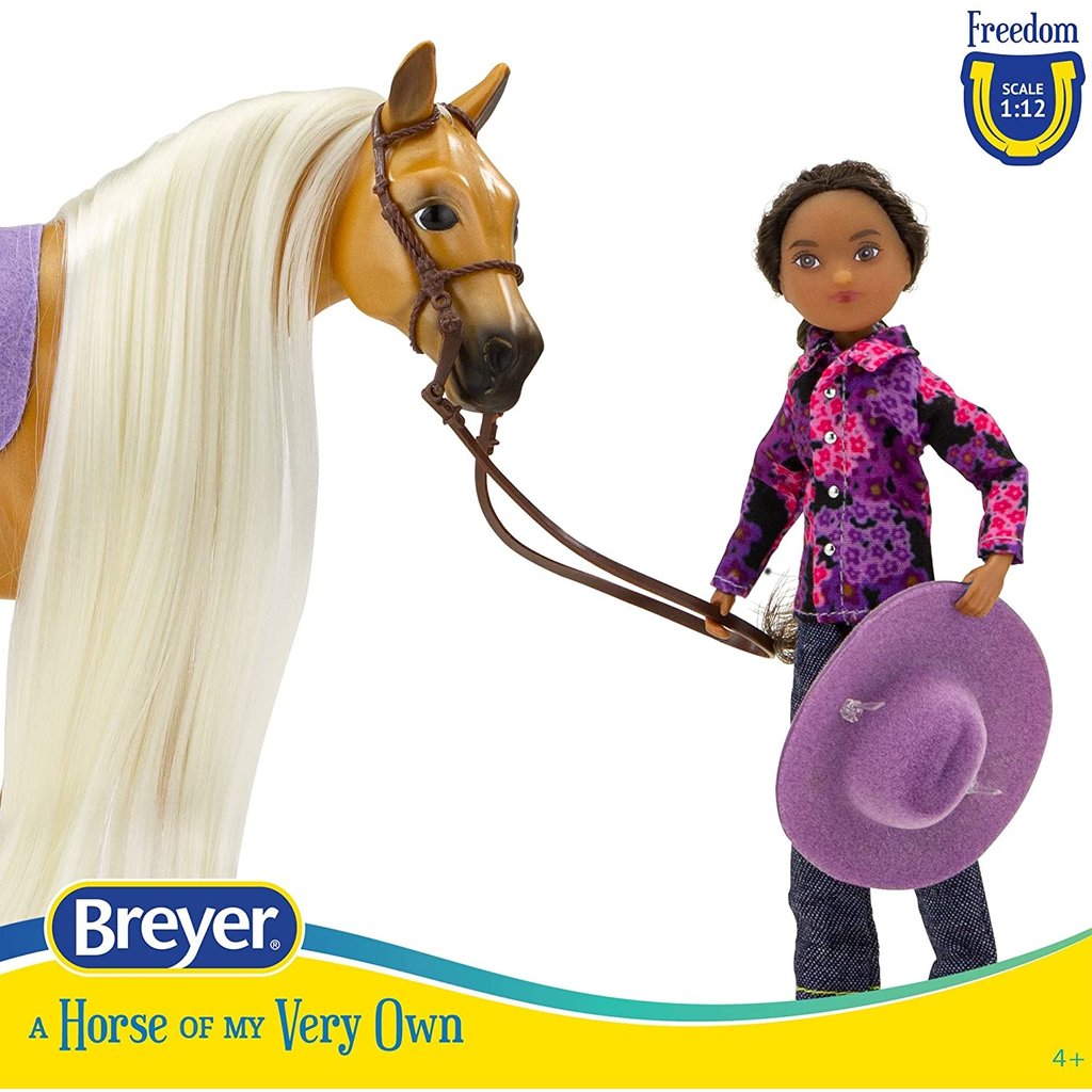 BREYER QUARTER HORSE & WESTERN RIDER