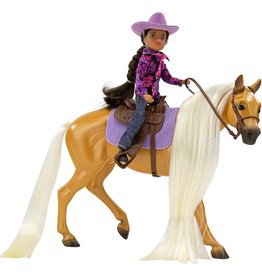 BREYER QUARTER HORSE & WESTERN RIDER