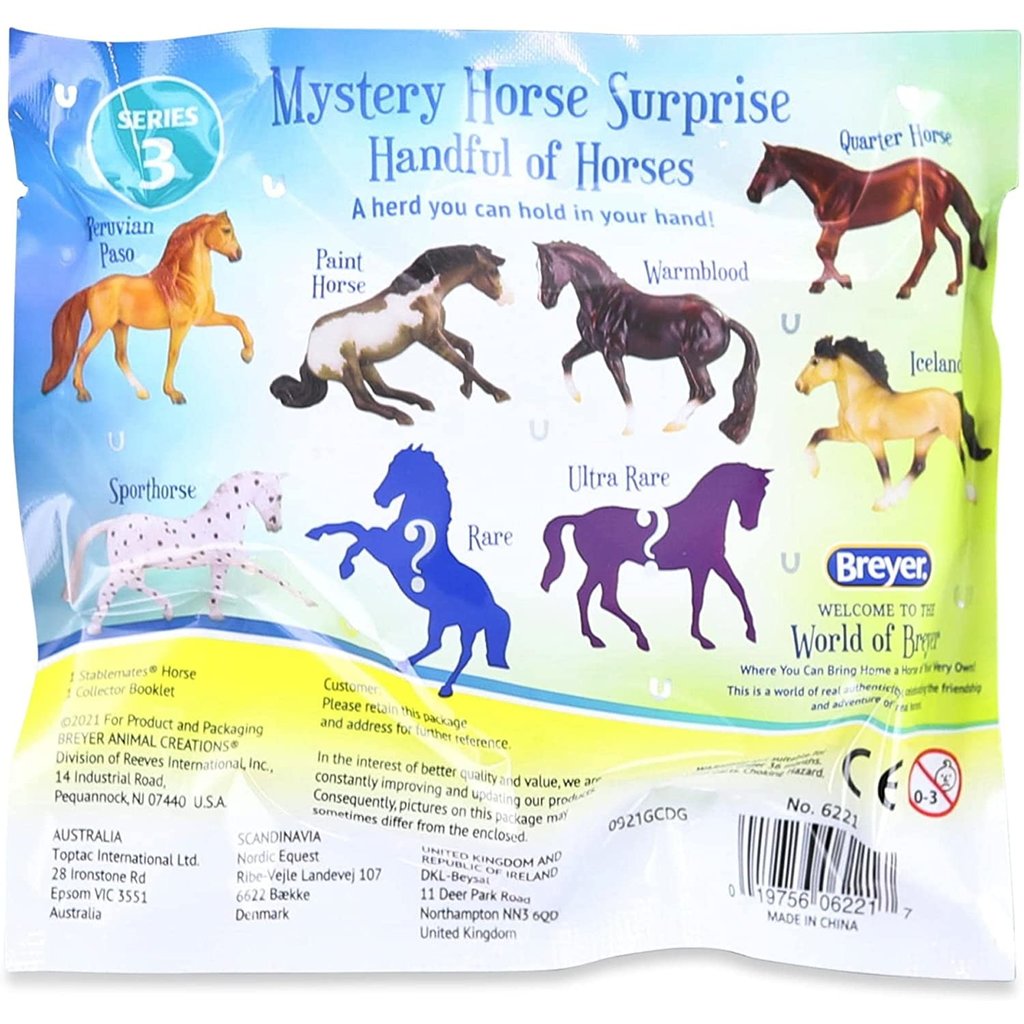 BREYER MYSTERY HORSE SURPRISE SERIES 3
