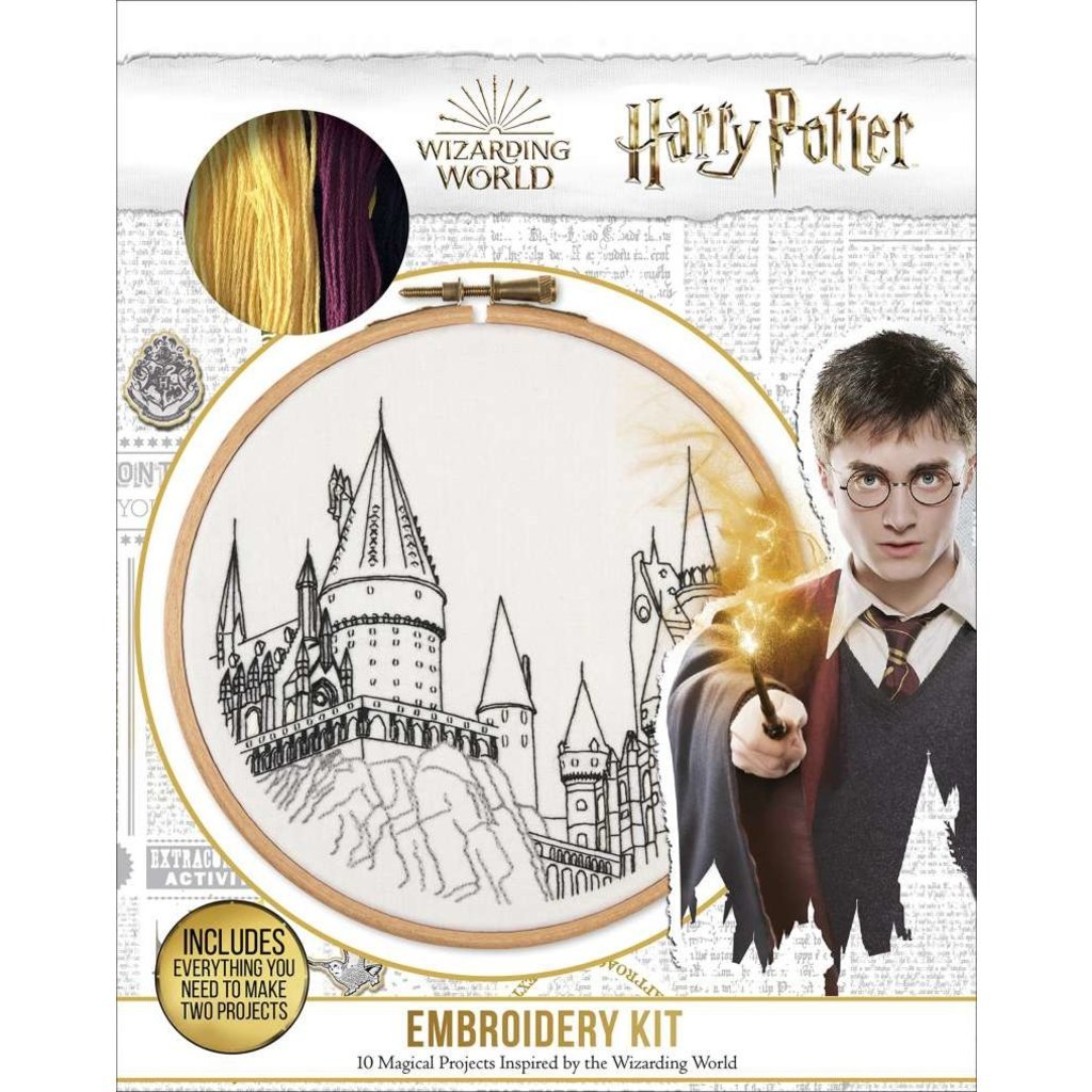 THUNDER BAY PRESS HARRY POTTER EMBROIDERY KIT