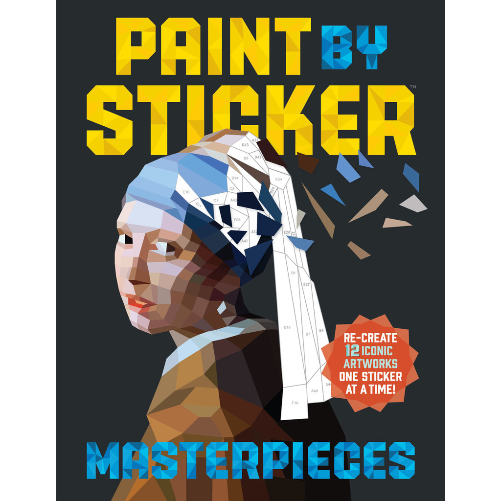 WORKMAN PUBLISHING PAINT BY STICKER MASTERPIECES