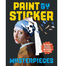 WORKMAN PUBLISHING PAINT BY STICKER MASTERPIECES