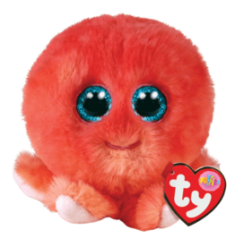 TY SHELDON CORAL OCTOPUS BEANIE BOO