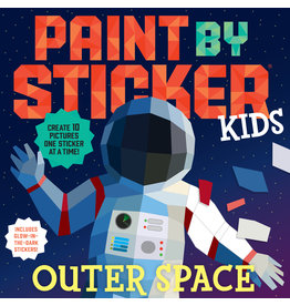 WORKMAN PUBLISHING PAINT BY STICKER KIDS OUTER SPACE