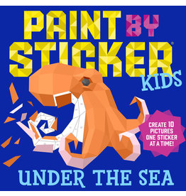 WORKMAN PUBLISHING PAINT BY STICKER KIDS UNDER THE SEA*