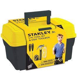 STANLEY 5 PIECE TOOLSET & TOOLBOX