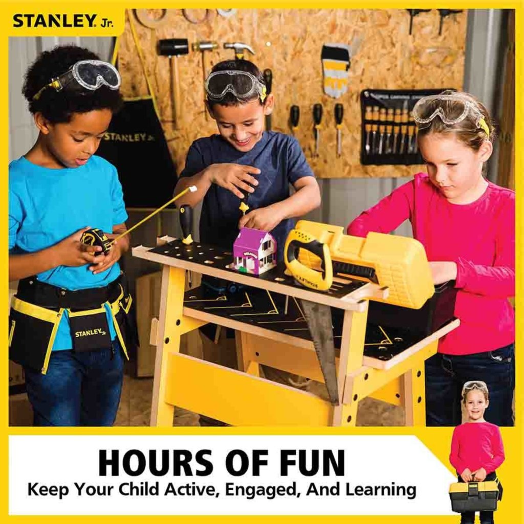 STANLEY 5 PIECE TOOLSET & TOOLBOX