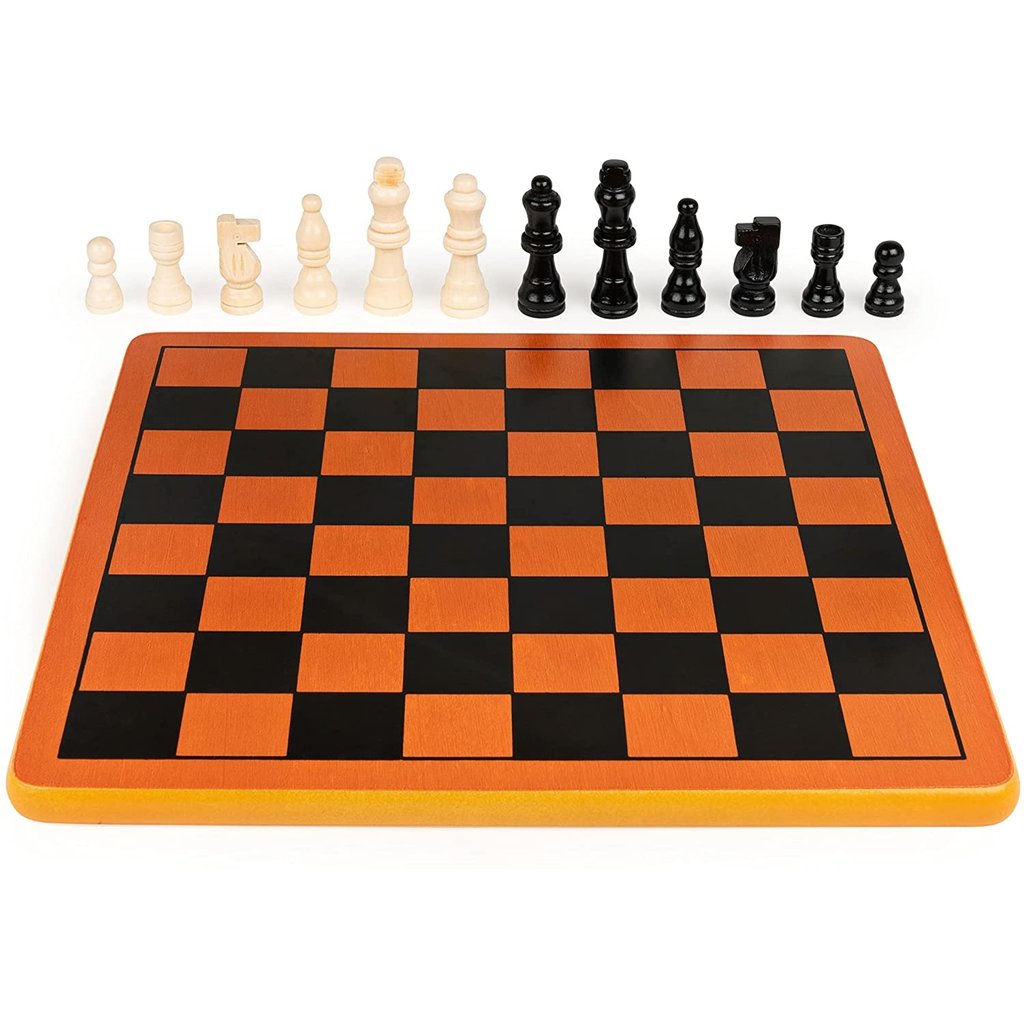 SPINMASTER WOOD CHESS SET