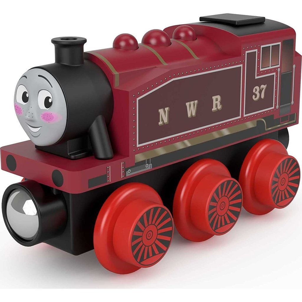 Thomas the Train Rosie Tank Engine Wooden Railway Friends Pink Purple Train