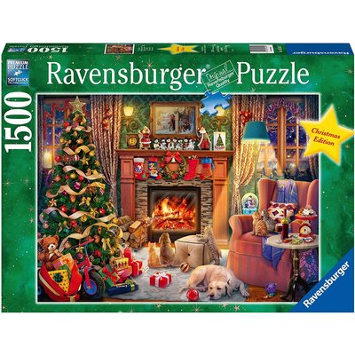 RAVENSBURGER USA CHRISTMAS EVE 1500 PIECE PUZZLE