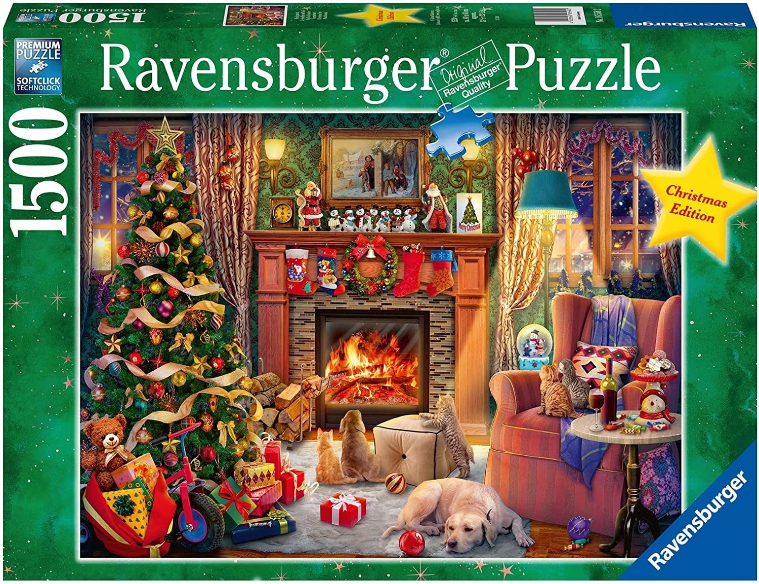 CHRISTMAS EVE 1500 PIECE PUZZLE