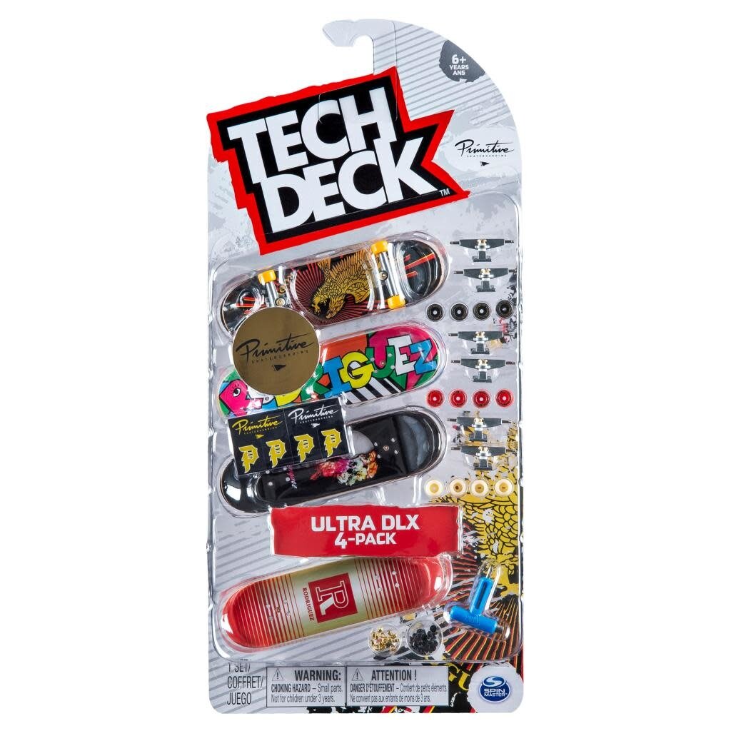 SPINMASTER TECH DECK ULTRA DLX 4-PACK