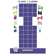 CEACO/ BRAINWRIGHT/ GAMEWRIGHT CAT STAX PURRFECT PUZZLE