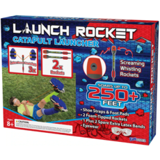 FUNWARES LAUNCH ROCKET CATAPULT LAUNCHER