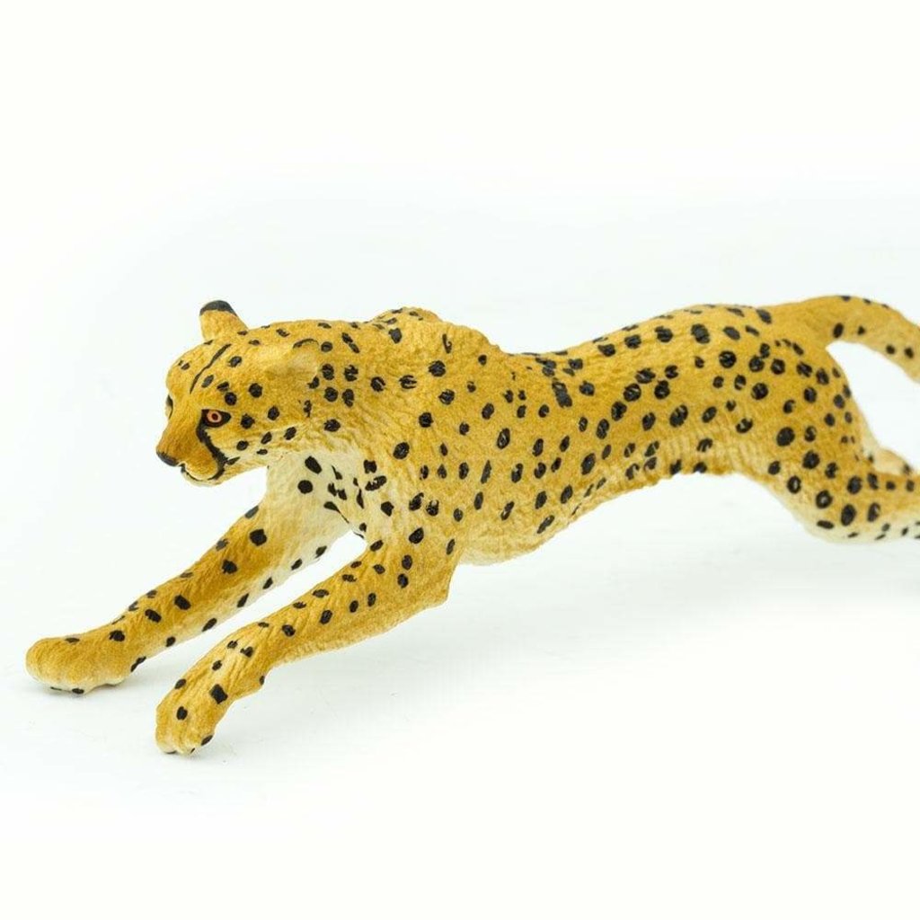 PAPO, Wild Animal Kingdom Running Cheetah Toy Figure, Multi