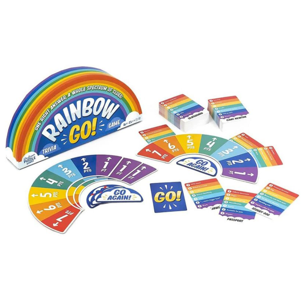 PROFESSOR PUZZLE RAINBOW GO! TRIVIA GAME**