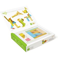 TEGU MAGNETIC WOOD BLOCKS 14 PIECE SET