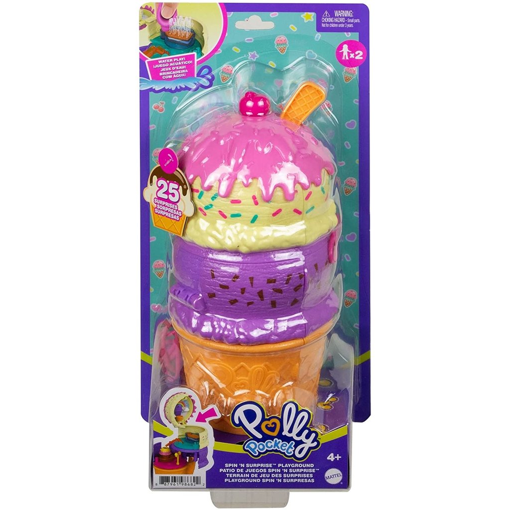 Polly Pocket Tiny Pocket Places Polly Playground Compact with