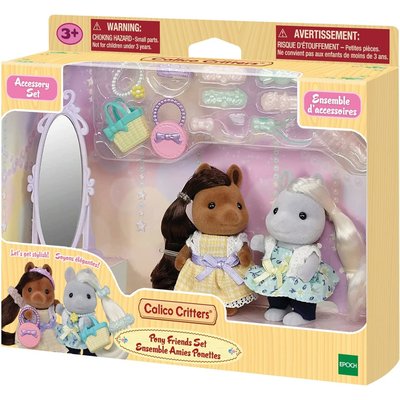 CALICO CRITTERS PONY FRIENDS SET CALICO CRITTERS*