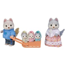 CALICO CRITTERS HUSKY FAMILY CALICO CRITTERS