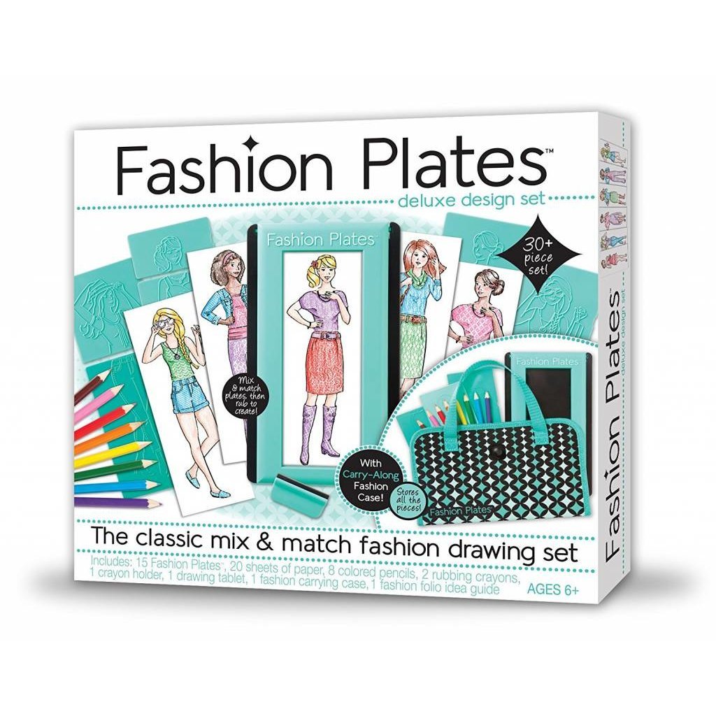 Fashion Plates Drawing Set