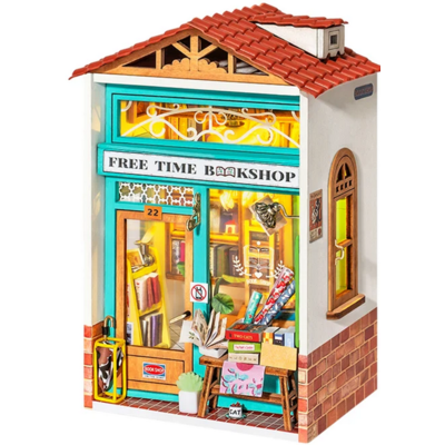 Hands Craft DIY Miniature Store Kit | Simon's Coffee (DG109)