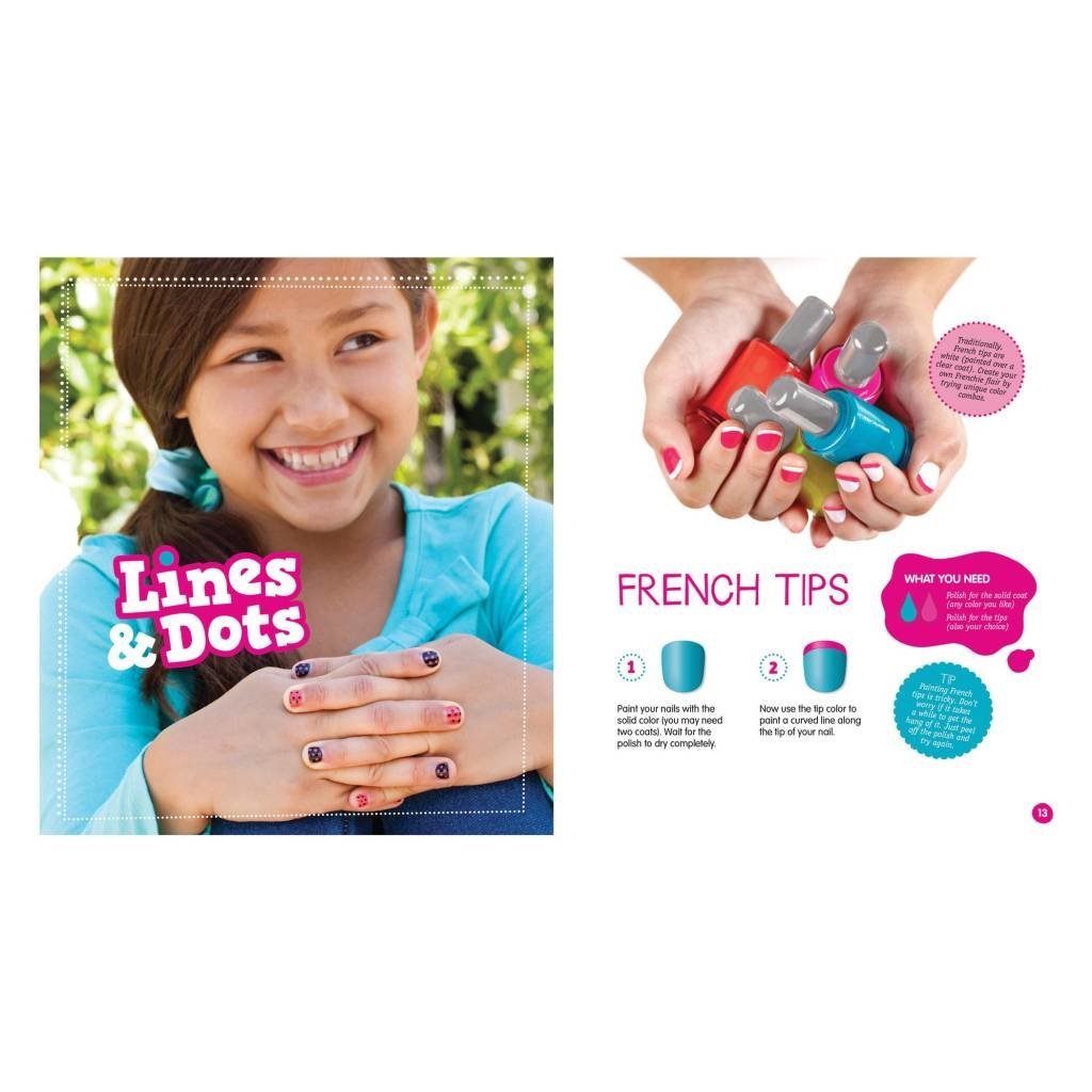 Nail Art Studio for Girls - Nail Polish Kit for Kids Ages 7-12 Years Old -  Girl