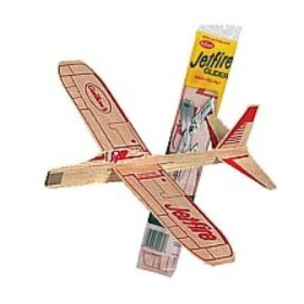 SCHYLLING ASSOCIATES JETFIRE BALSA GLIDER