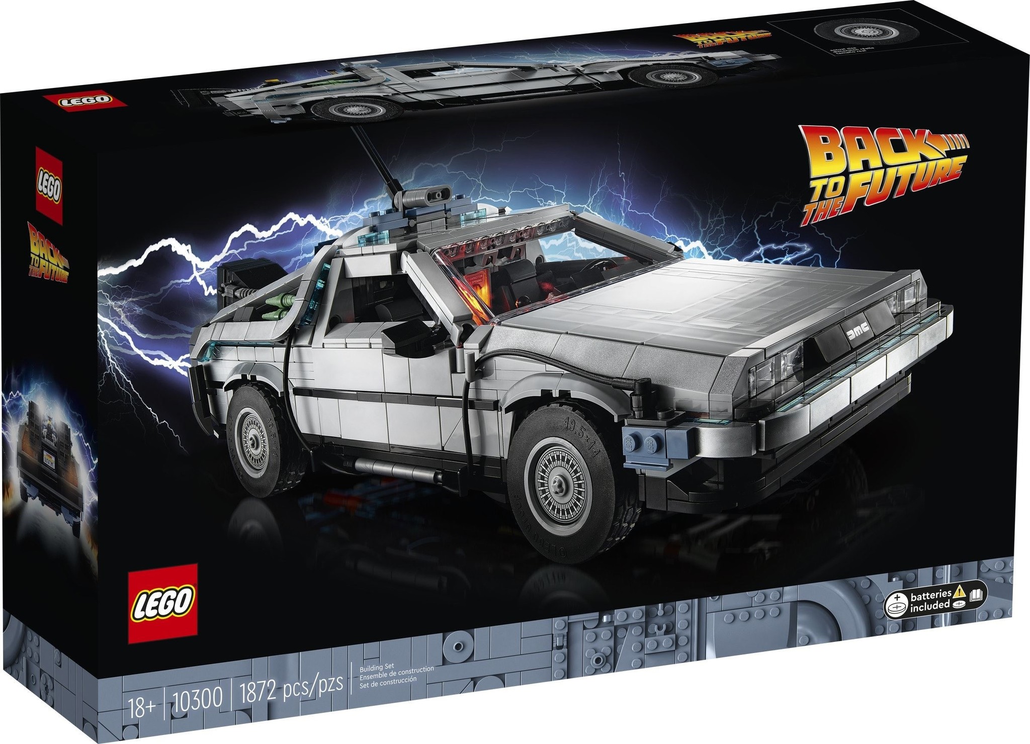 BACK TO THE FUTURE TIME MACHINE
