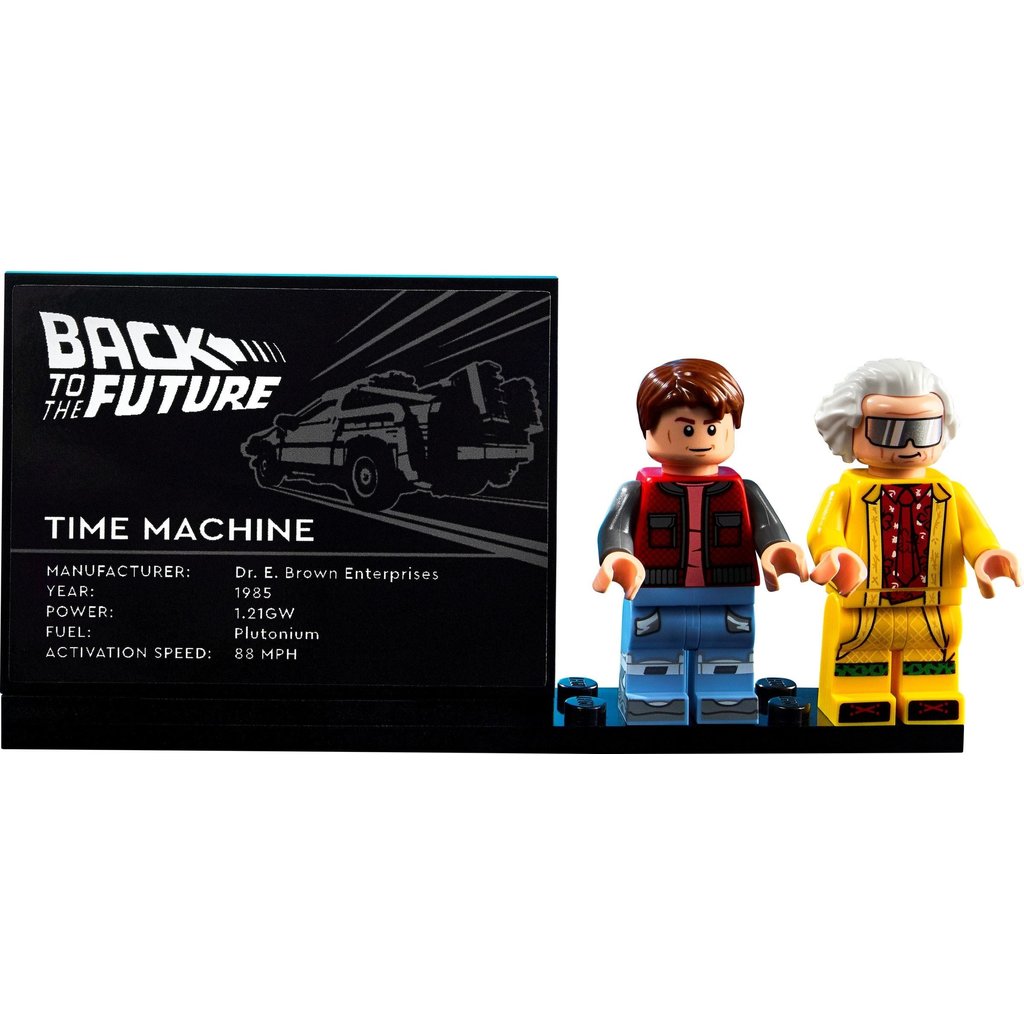 LEGO BACK TO THE FUTURE TIME MACHINE