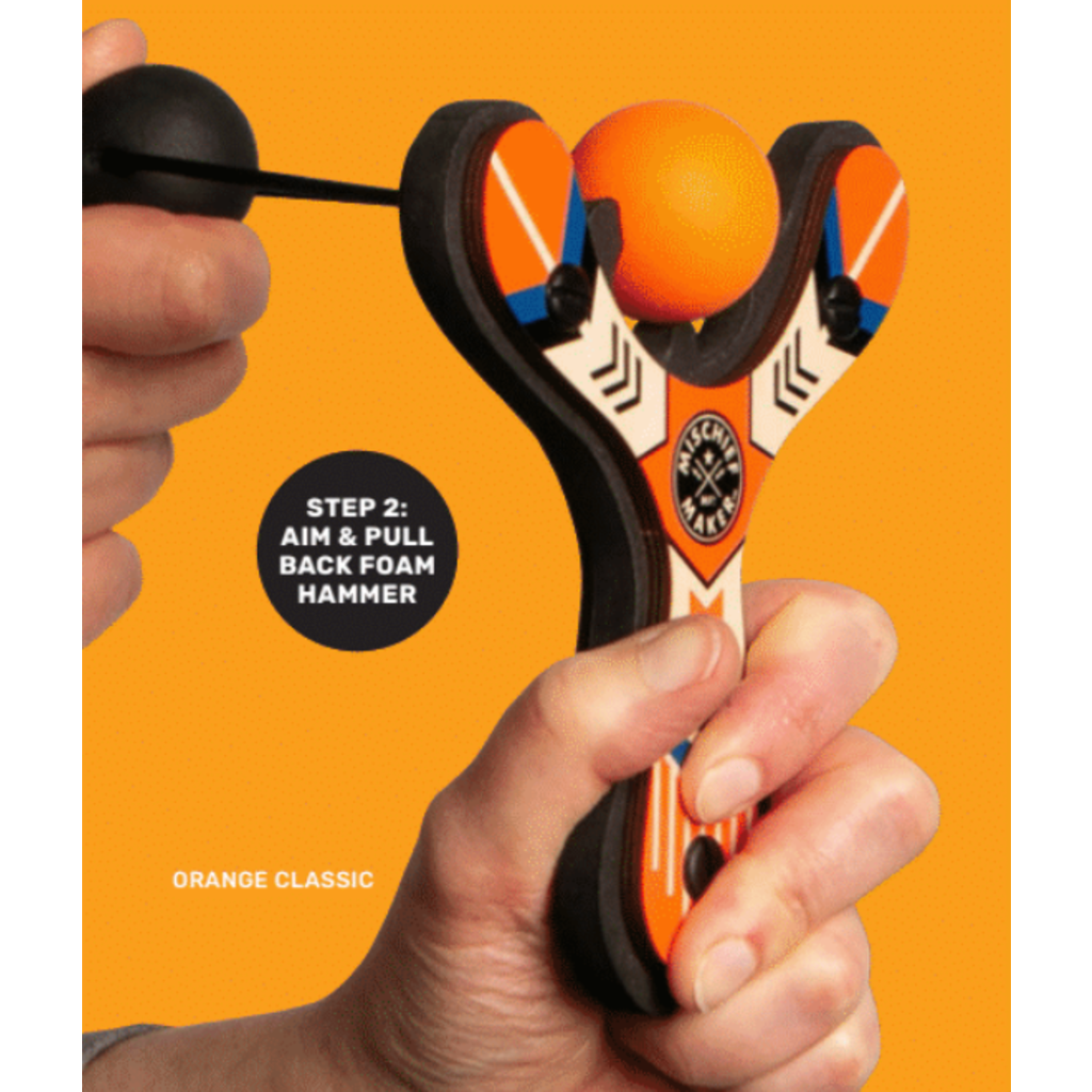 MIGHTY FUN! MISCHIEF MAKER SLINGSHOT