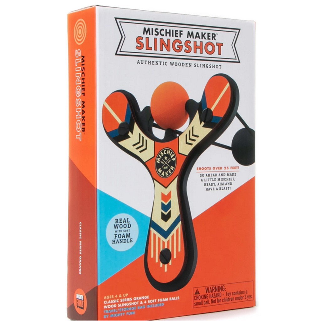 MIGHTY FUN! MISCHIEF MAKER SLINGSHOT