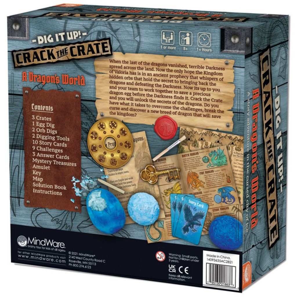 DIG IT UP! CRACK THE CRATE**