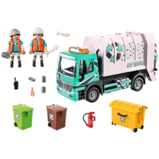 Playmobil City Life Recycling Truck Set, Playmobil