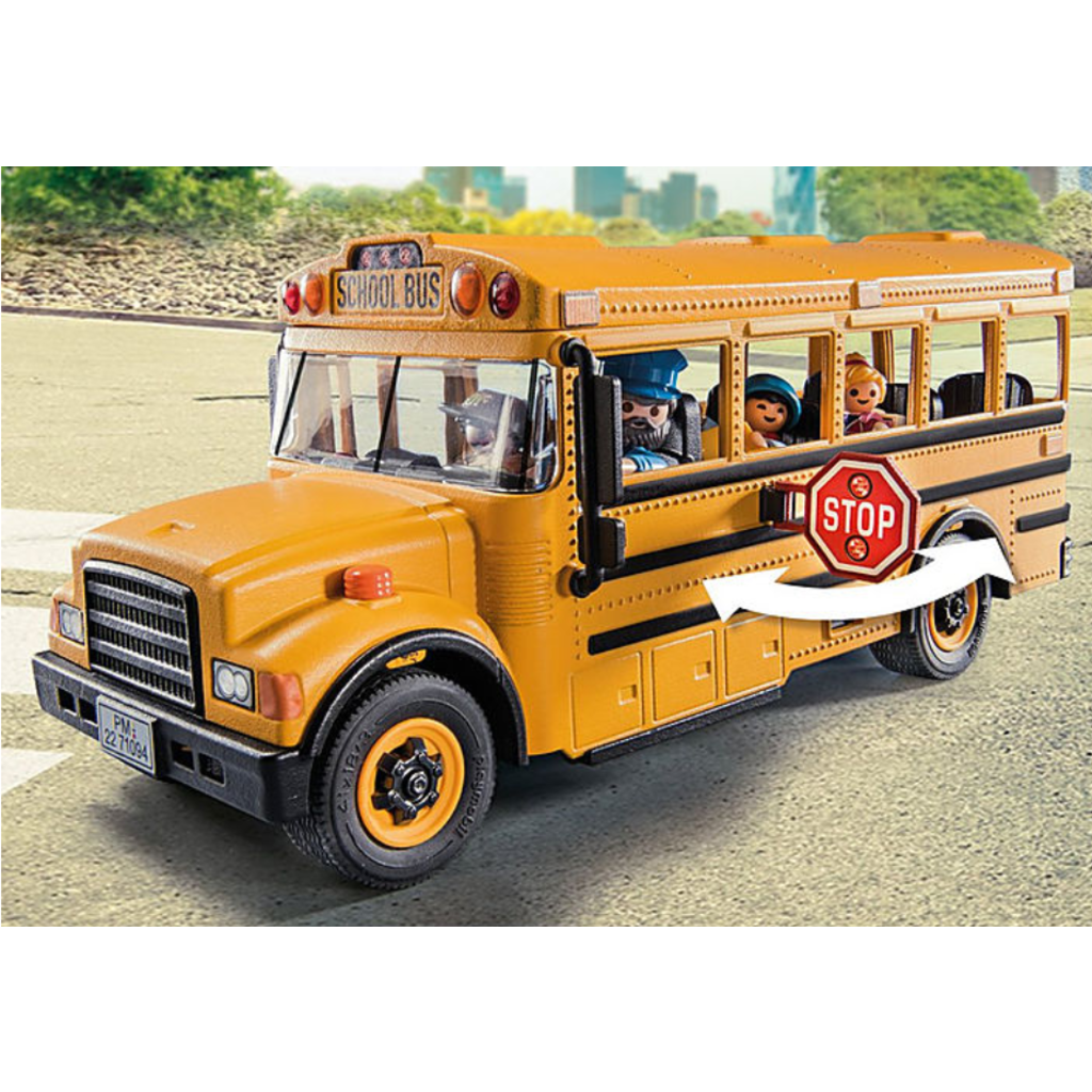 Playmobil 3782 Bus Station Vehicle Bus Airport School Hospital Balisto