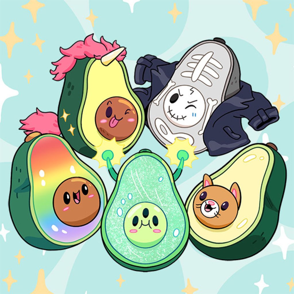 SQUISHABLE ALTER EGOS AVOCADO ALIEN**