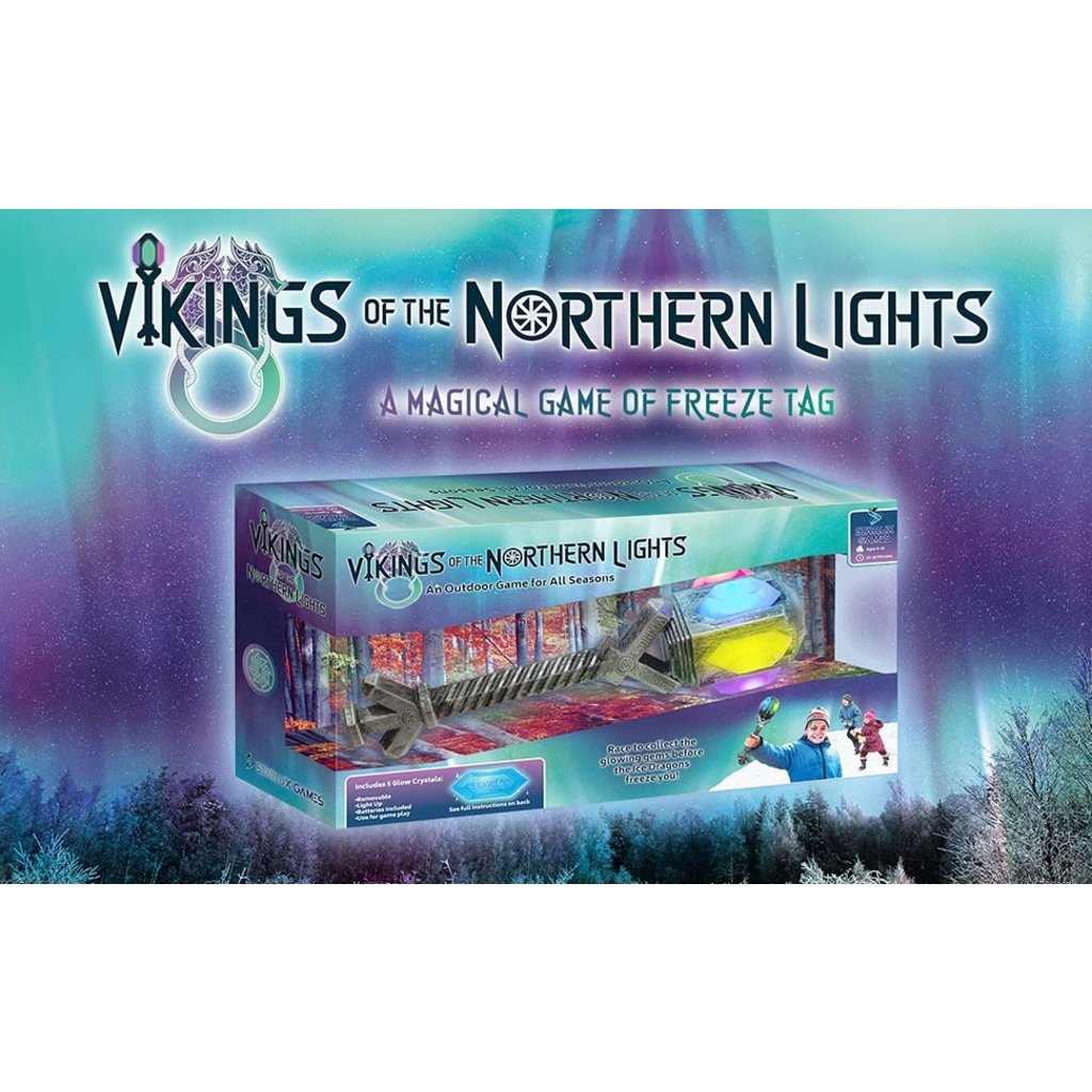  The Ultimate Freeze Tag Game – Vikings of The Northern Lights, 3-10 Players, Ages 5+, Summer & Snow Toys for Kids, Outdoor Games for  Kids