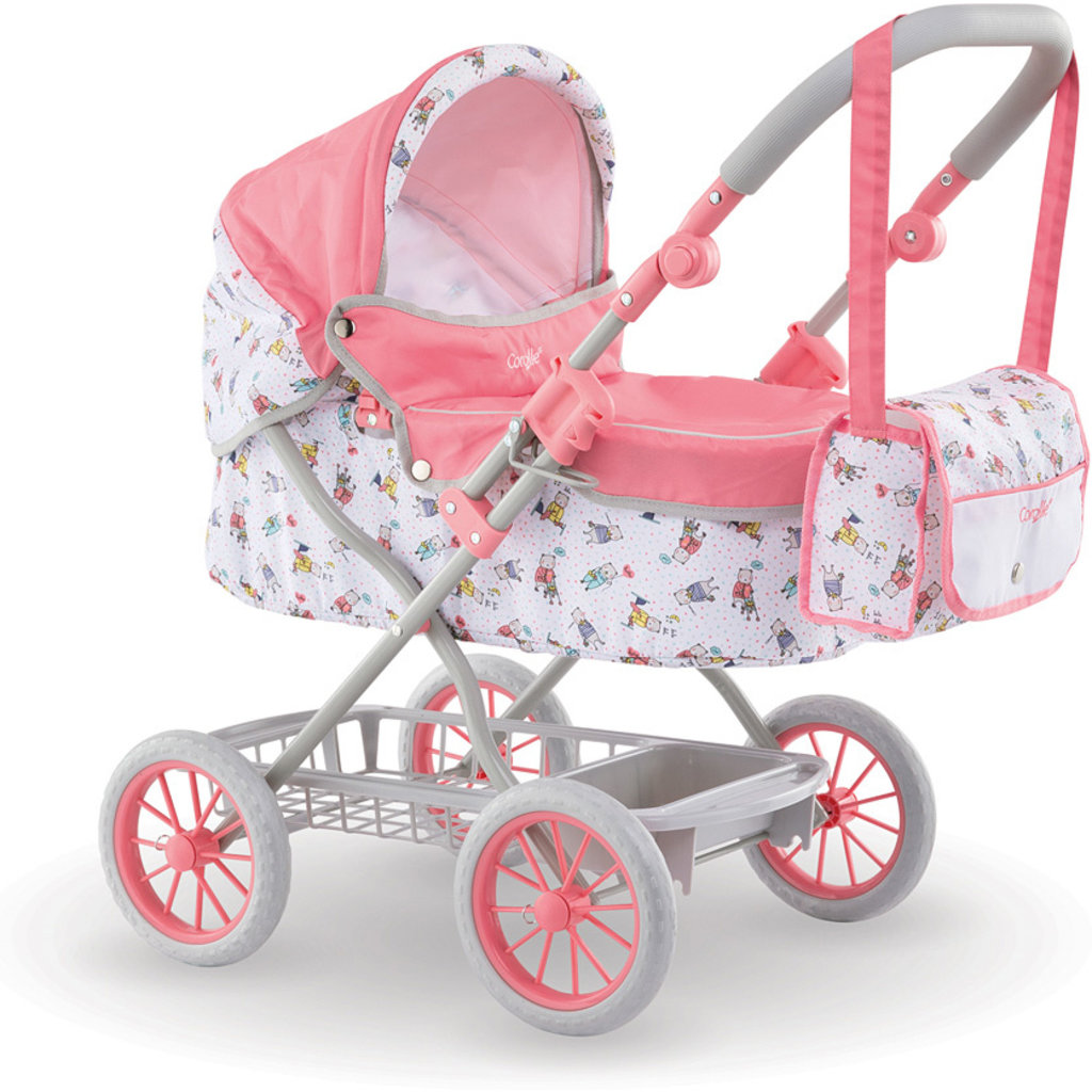 COROLLE COROLLE DOLL CARRIAGE & DIAPER BAG