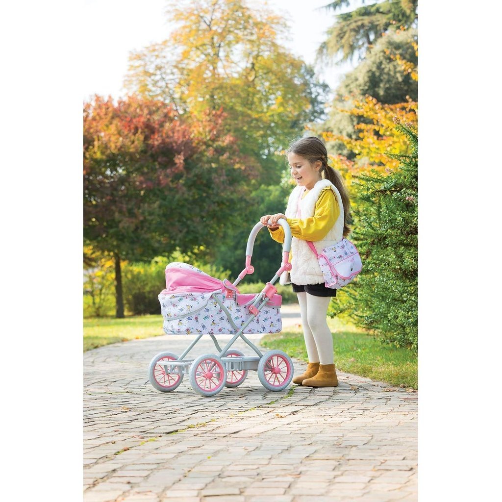 COROLLE COROLLE DOLL CARRIAGE & DIAPER BAG