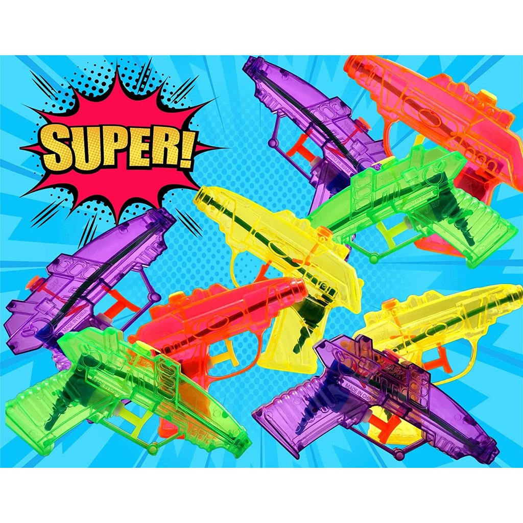 JA-RU WATER  SQUIRTERS 4 PACK