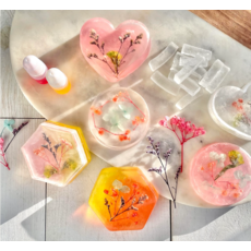 BRIGHT STRIPES FLOWER POWER DIY SOAPS