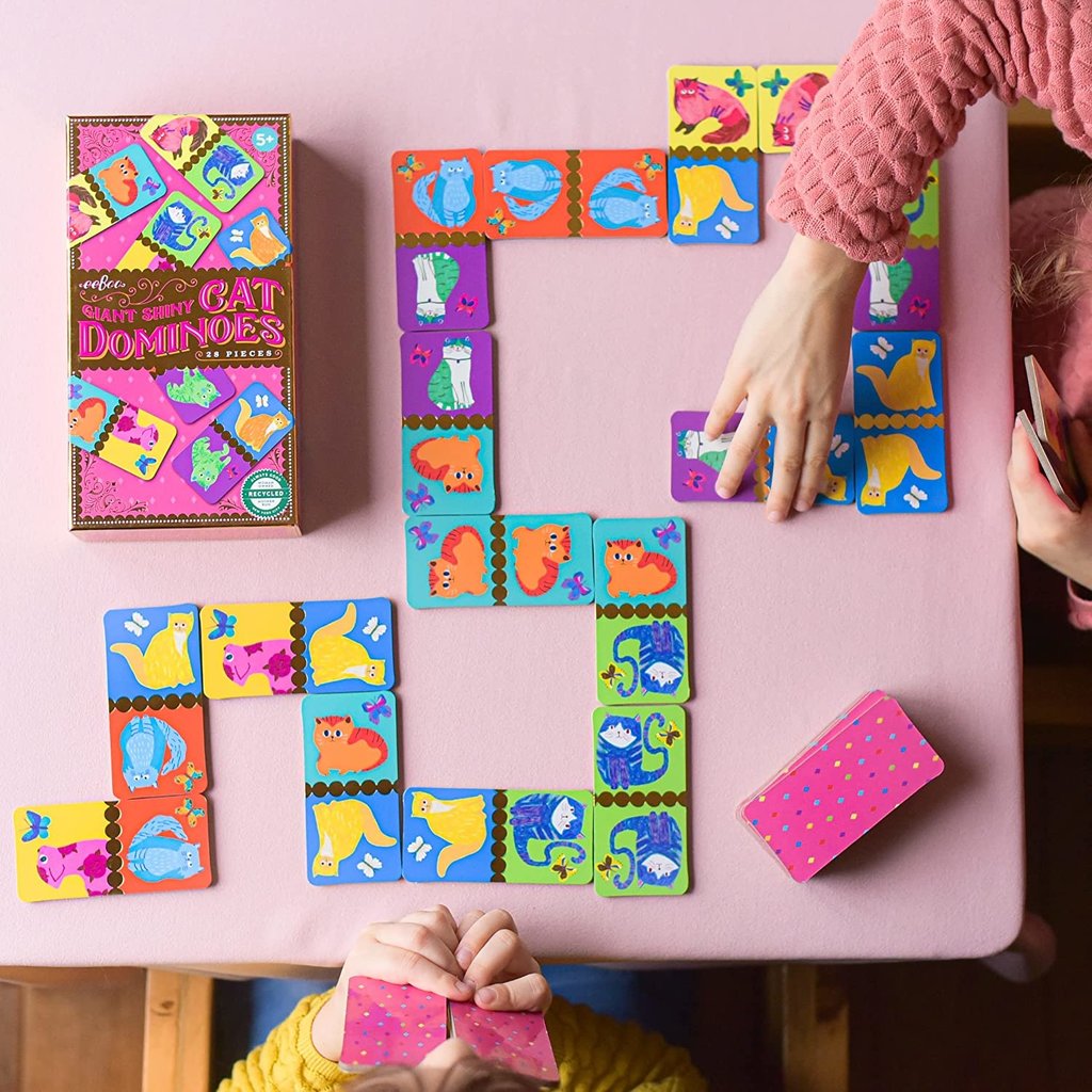 EEBOO GIANT SHINY CAT DOMINOES**