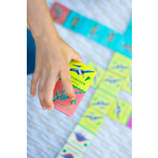 EEBOO GIANT SHINY DINOSAUR DOMINOES