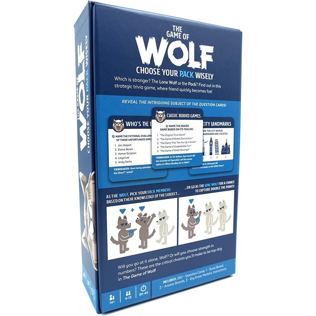 GAME OF WOLF CARD GAME*