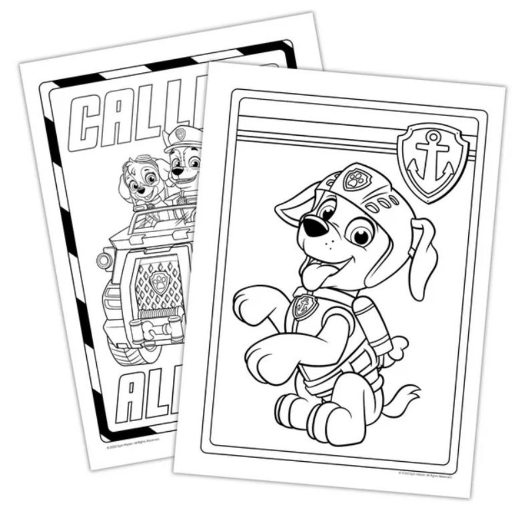 CARTOON INSPIRED COLORING BOOKS PAW PATROL - THE TOY STORE