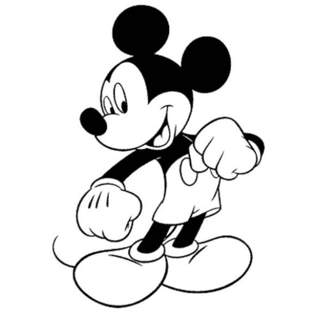 MASTER TOY CARTOON INSPIRED COLORING BOOKS MICKEY & MINNIE