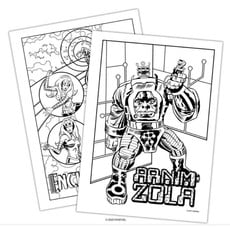 MASTER TOY HERO INSPIRED COLORING BOOKS MARVEL