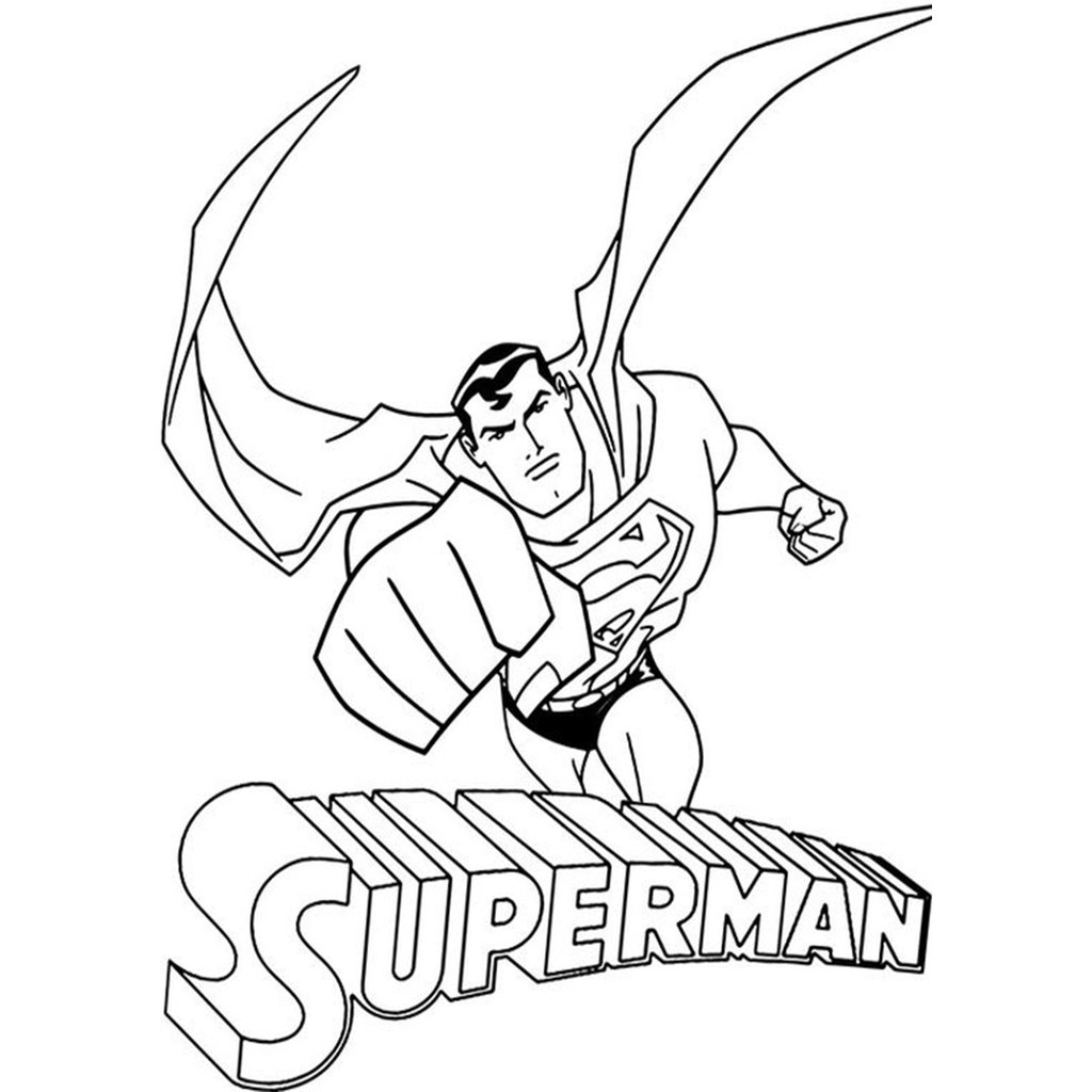 MASTER TOY HERO INSPIRED COLORING BOOKS SUPERMAN*